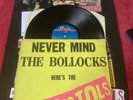 SEX PISTOLS NEVER MIND THE BOLLOCKS 1977 UK VIRGIN VINYL LP V2086 Poster Punk