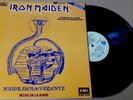 IRON  MAIDEN-POWERSLAVE- LP  Mexico Promo Radio-UNIQUE COVER-PS EMI