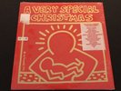 A Very Special Christmas Vinyl Record Keith Haring 1987 Embossed Cover In Shrink