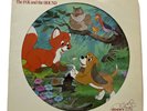 Vintage Walt Disney Picture Disc The Fox And The Hound Record Vinyl 33 RPM