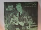 Elvis Presley LOVE ME TENDER / ANYWAY YOU WANT ME (45/PS) #6643 PLAYS VG+TO VG++