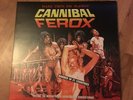 Cannibal Ferox Black / Blue Swirl Vinyl Record One Way Static Records