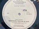 SUPER RARE WHITE SAMPLE DGG 139968 STEREO - FURTWANGLER-SCHUBERT Symphonie 7-