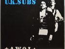 U.K. SUBS   A.W.O.L.   Original 1987 Limited Edition U.K. Import   BLUE VINYL LP