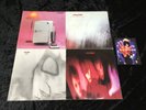 The Cure 4 1st Germany LP Lot: Three Imaginary Boys/17 Seconds/Faith/Pornography
