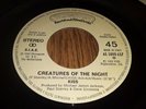 KISS CREATURES  OF THE NIGHT PROMO VINYL RECORD