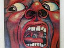 KING CRIMSON IN THE COURT OF ATLANTIC P-8080A JAPAN INSERT VINYL LP
