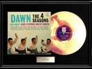 THE FOUR 4 SEASONS DAWN GOLD RECORD LP FRANKIE VALLI ALBUM RARE NON RIAA AWARD