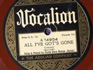 Uncle Dave Macon VOCALION 14904 V+ 