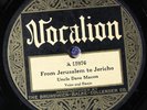 Uncle Dave Macon VOCALION 15076 V+ 