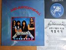 METALLICA - And Justice For All / Live [ 1991 Korea Only Press VINYL ] EX Insert