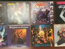 Vintage Heavy Metal Vinyl Record Lot8 Anthrax Twisted Sister Keel Flotsam Jetsam