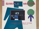 Simple Minds RARE Vinyl LP record Themes For Great Cities USA STIFF Records 1981