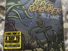 A day to remember 7” vinyl All i want RSD Exclusive Coloured