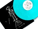 LIMITED 500 JEAN MICHEL BASQUIAT ART COVER THE OFFS TURQOISE VINYL LP MINT