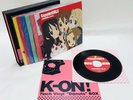 K-ON 7 inch Vinyl Donuts Box Japan Anime Cute Girl 45s Records Box Set Like New