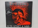 The Exploited Let's Start A War LP Record Vinyl KOMA 78.80.01 Very Rare