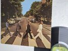 Beatles EARLY Abbey Road LP uncropped cover visible street cover plate VG+ vinyl