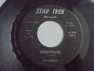 The Xtreems - Substitute c/w Facts Of Life 1968 USA 45 STAR TREK EX GARAGE PSYCH