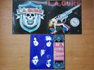 L. A. Guns Vinyl Albums - S/T LP 1988 - Cocked LP 1989 - Hollywood Vampires 1991