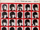 THE BEATLES ALL FOR ONE A HARD DAY'S NIGHT ITALY BLACK PARLOPHON LP PMCQ 31504