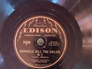 Edison (THIN) 20008 Frank Luther &  His Pards PEG LEG JACK 78rpm 1929 Country