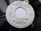 DELROY WILSON - DON'T KNOW WHY 7'' SINGLE RARE COXSONE 1971  LISTEN