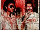 MICHAEL JACKSON & FREDDIE MERCURY - State Of Shock + rare Picture Lp