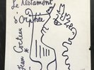 JEAN COCTEAU LE TESTAMENT D'ORPHEE Bande sonore du film Coffret VINYL
