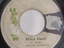 ROOTS REGGAE 45 Dennis Alcapone AFRICA STAND - JAH RASTAFARI 1972 Upsetter HEAR