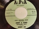 Jimmy & James Wrong Number Bobby Lee ALPHA RECORDS 45 blues rockabilly 4songEP