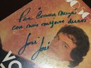 JOSE JOSE Volcan AUTOGRAPHED   1978 MEXICO LP Latin Pop