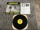 Lemonheads “Hate Your Friends” Original 1st USA 1987 vinyl Lp + Insert PUNK
