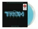 DAFT PUNK Tron Legacy Vinyl LP Transparent Clear/Blue Target RARE