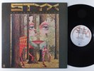 STYX The Grand Illusion A&M LP VG+ with poster y