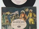 SCI-FI SPACE MOVIE 45 W/ PICTURE SLEEVE - DESTINATION MOON - HEAR -1950 CAPITOL