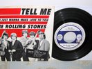 ROLLING STONES Tell Me 45 Orig Purple/White London+Picture Sleeve+Fan Club Text