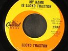 LLOYD THAXTON: image of a surfer / my name is lloyd thaxton CAPITOL 7