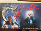 The Cure -spain -1992 tour tour-a5 size cd book-2cd -live -lp -wish