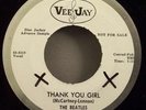 The Beatles - From Me To You / Thank You Girl Vinyl 45 Promo Vee Jay 522