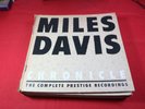Miles Davis  CHRONICLE  -  Prestige P-012 USA 1980 - 12 LP-Box sehr gut