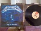 LP METALLICA RIDE THE LIGHTNING MUSIC FOR NATIONS LONDON 1984 RARR