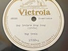 MAY IRWIN FROG SONG 1907 One-sided White Label Victor Test Pressing Take 1