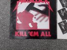 Metallica - Kill Em All -1986 music for nations 1st press reissue uk Europe RARE