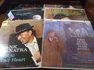 Low Grade Beginner 6 Different Original FRANK SINATRA Records Capitol & Reprise