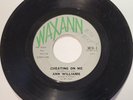 Ann Williams Cheating On Me/Ocean Of Tears 7” Waxann 3810 Classic R&B