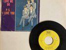 The Beatles Love Me Do P.S. I Love You Tollie VG+ 45 Boxed Label Picture Sleeve