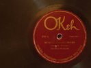 Rare 1922 THOMAS (FATS) WALLER 78 rpm on OKeh 4757 JAZZ - HIS FIRST