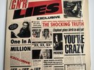 GUNS N ROSES: LIES - 1988 GEFFEN RECORDS VINYL LP - EXC in SHRINK