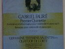 THYSSENS-VALENTIN FAURE PIANO QUINTET NO.1 A CHARLIN PA-1139 JAPAN VINYL LP